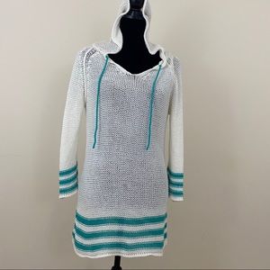 Wooden Ships Knit Hoodie Swim/ Tunic /Dress